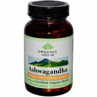 Organic India Ashwagandha -- 90 Vegetarian Capsules