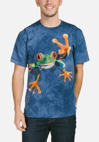 The Mountain Victory Frog T-Shirt Blue X-Large