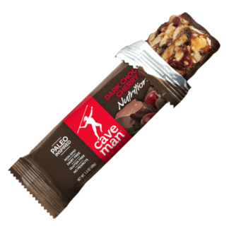 Caveman Dark Chocolate Cherry Nut Nutrition Bar -- 1 Bar