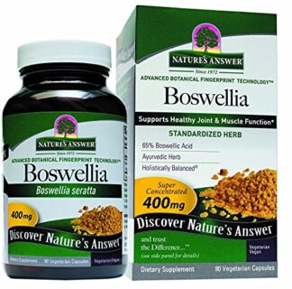 Nature's Answer Boswellia Extract -- 90 Vegetarian Capsules