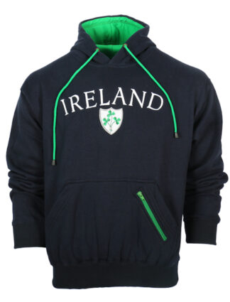 Ireland Hoodie Pullover Sweater Navy HSRS