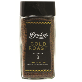 Bewley’s Gold Roast Instant Coffee -- 3.5 oz. Glass Jar