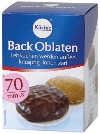 Kuchle Back-Oblaten 70mm Baking Wafers -- 100ct
