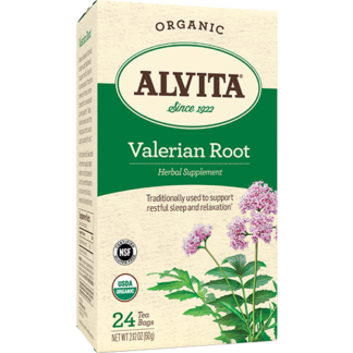 Alvita Organic Valerian Root Tea -- 24 Tea Bags