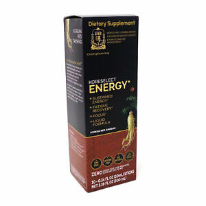 Cheongkwanjang Koreselect Energy .34 oz Liquid Sticks – 10 Sticks