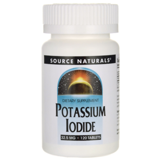 Source Naturals Potassium Iodide 32.5 mg -- 120 Tablets