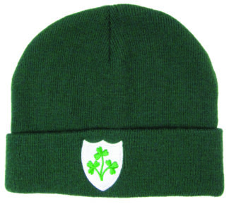 Rugby Shamrock Ski Hat BOTTLE GREEN SHRS