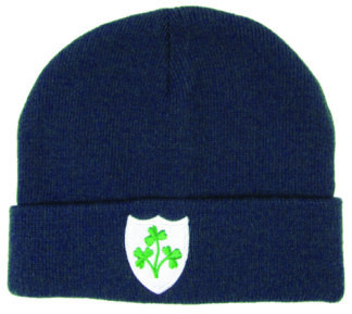 Rugby Shamrock Ski Hat NAVY SHRS