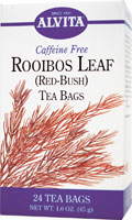 Alvita Rooibos Leaf Red-Bush Tea -- 24 Tea Bags