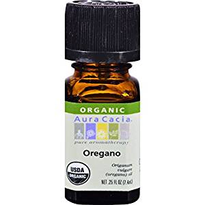 Aura Cacia Organic Oregano Essential Oil -- .33 fl oz