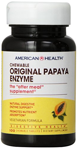 American Health Original Papaya Enzyme -- 100 tabs