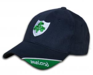 Ireland Edge Peak Rugby Shamrock Baseball Cap Navy MAL BBEPRS NAVY CAP