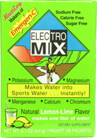 Alacer Electro Mix™ Natural Lemon Lime -- 30 Packets