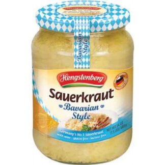 Hengstenberg Bavarian Wine Sauerkraut -- 24 oz