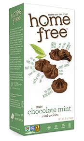Homefree Crunchy Chocolate Mint Mini Cookies -- 5 oz