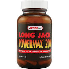 Action Labs Long Jack Powermax 200 -- 200 mg - 60 Capsules