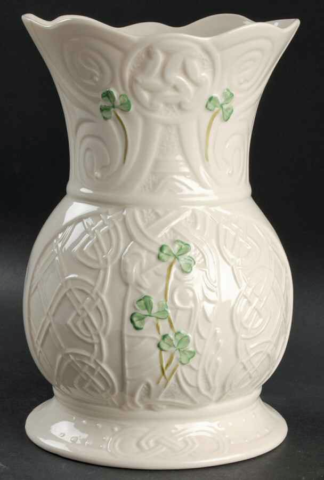 Belleek 3704 Celtic Spirit Vase