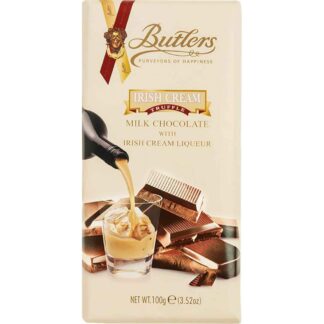 Butlers Irish Chocolate Milk Chocolate with Irish Cream Chocolate Bar -- 100g
