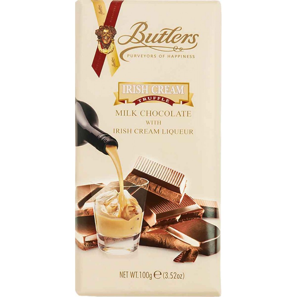 Butlers Irish Chocolate Milk Chocolate with Irish Cream Chocolate Bar ...