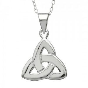 Amethyst Dublin Trinity Knot Pendant Large