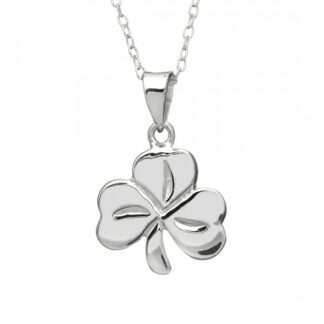 Amethyst Dublin Shamrock Pendant Small