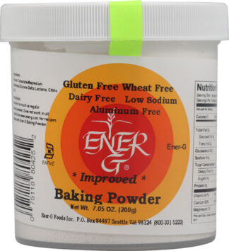 Ener-G Foods Baking Powder Gluten Free -- 7.05 oz