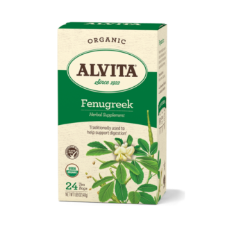 Alvita Organic Fenugreek Tea -- 24 Tea Bags