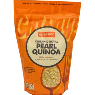 Alter Eco Organic Fair Trade Royal Pearl White Quinoa – 16 oz