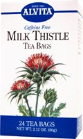 Alvita Milk Thistle Tea-- 24 Tea Bags