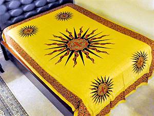 Celtic Sun Tapestry (Multicolor) - 72"X108"
