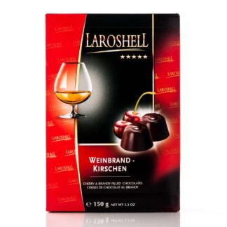 Laroshell Weinbrandkirschen Brandy Cherries -- 150g