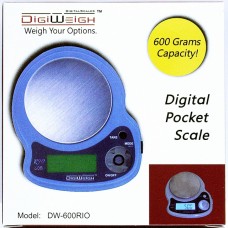 DigiWeigh 600G x 0.1G Pocket Scale DW-600RIO