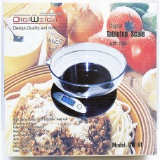 DigiWeigh 3KG x 1G Kitchen Scale DW-81