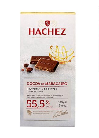 Hachez - Cocoa de Maracaibo Coffee & Caramel Chocolate -- 3.5 oz
