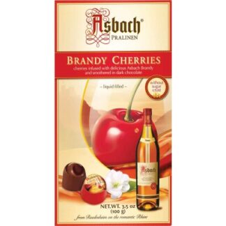 Asbach Edle Kirschen 100g (Chocolate Brandy Cherries 3.5oz)