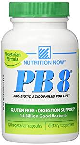 Nutrition Now PB 8 Pro-Biotic Acidophilus -- 120 Vegetarian Caps