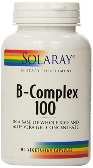 Solaray B-Complex 100 -- 100 Vegetarian Capsules