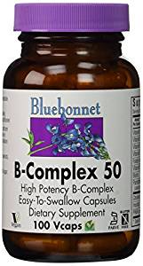 Bluebonnet B-Complex 50 -- 100 Veggie Caps