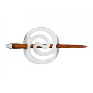 Amethyst Dublin Small Spiral Hairslide