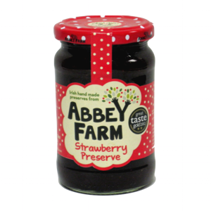 Abbey Farm Strawberry Jam -- 12 oz