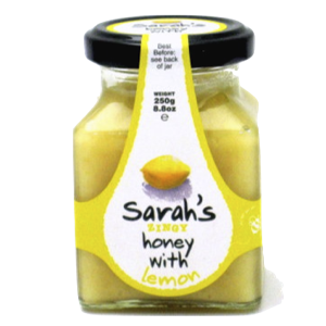 Sarah's Zingy Honey with Lemon -- 8.8 oz. Jar