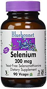 Bluebonnet Selenium 200 mcg -- 90 Vegetarian Capsules