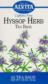 Alvita Hyssop Herb Tea -- 24 Tea Bag