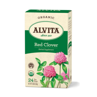 Alvita Organic Red Clover Tea -- 30 Tea Bags