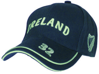 Ireland Luxury Baseball Cap Navy AL BBCIRE NVYC