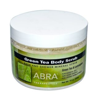 Abra Therapeutics Green Tea Body Scrub -- 10 oz