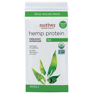 Nutiva Organic Hemp Protein Powder -- 30 oz.