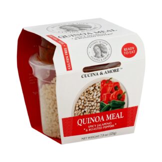 Cucina & Amore Spicy Jalapeno & Roasted Peppers Quinoa – 7.9oz