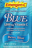 Alacer Emergen-C Blue™ Berry Blue -- 1000 mg - 30 Packets
