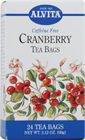 Alvita Cranberry Tea -- 24 Tea Bags